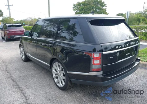 2016 Land Rover Range Rover Hse из США, поврежденный, VIN SALGS2VF8GA262704